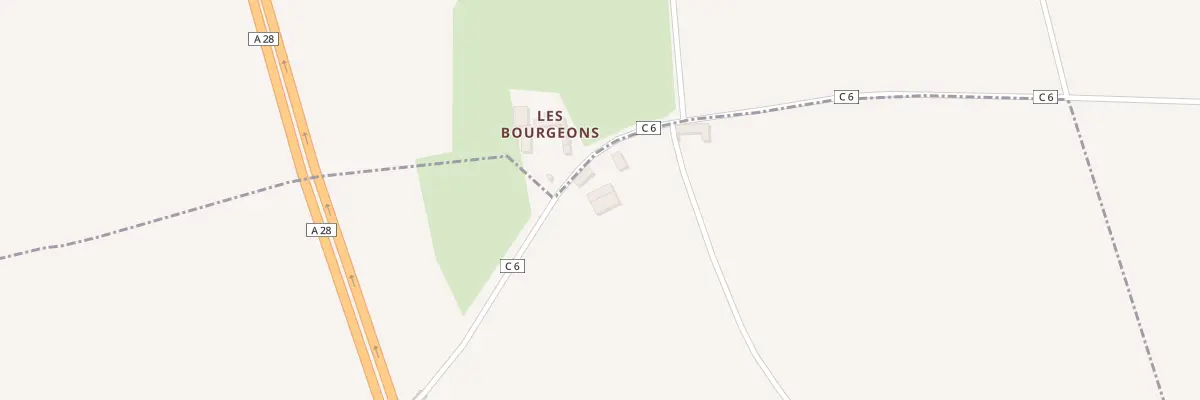 Plan du 5161A Les Bourgeons à Vivoin