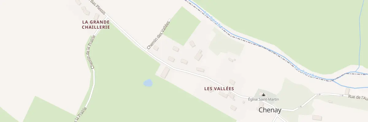 Plan du 5067 Les Vallees à Chenay