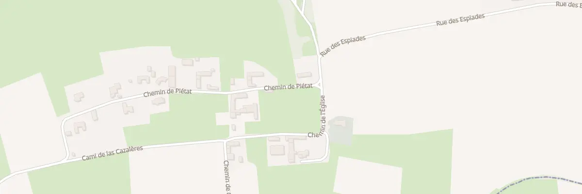 Plan du 5420 Che de Piétat à Lespouey