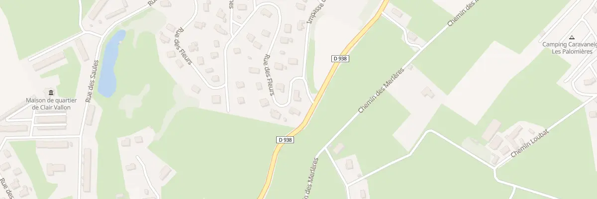 Plan du 46 Rue des Fleurs à Bagnères-de-Bigorre