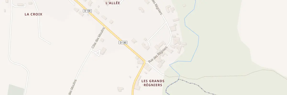 Plan du 269 Les Grands Regniers à Eynesse