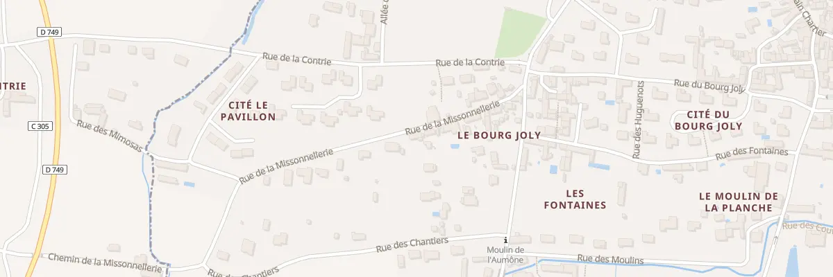 Plan du 15 Rue de la Missonnellerie à Bourgueil