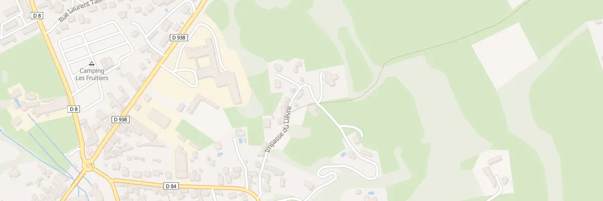 Plan du 12 Imp du Lièvre à Bagnères-de-Bigorre