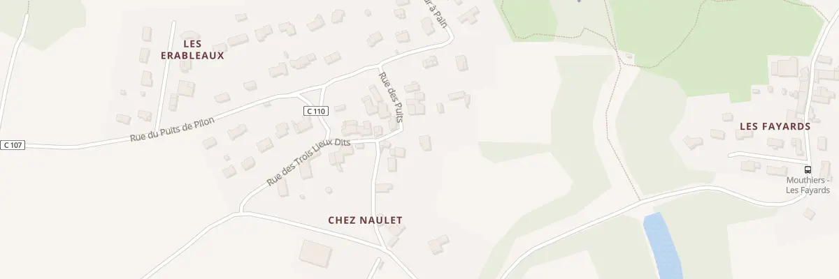 Plan du 6 Rue des Trois Lieux-Dits à Mouthiers-sur-Boëme