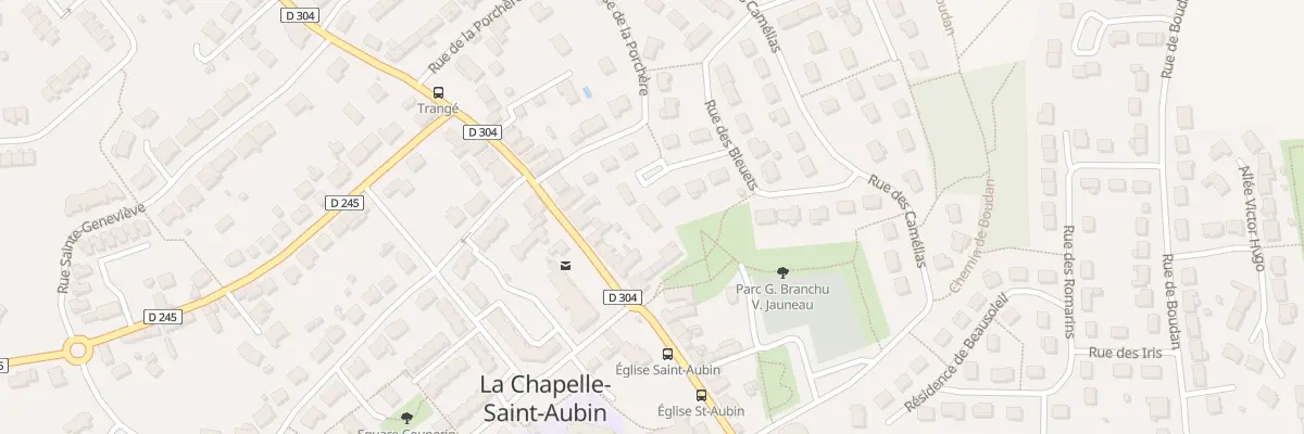 Plan du 7 Imp des Bleuets à La Chapelle-Saint-Aubin