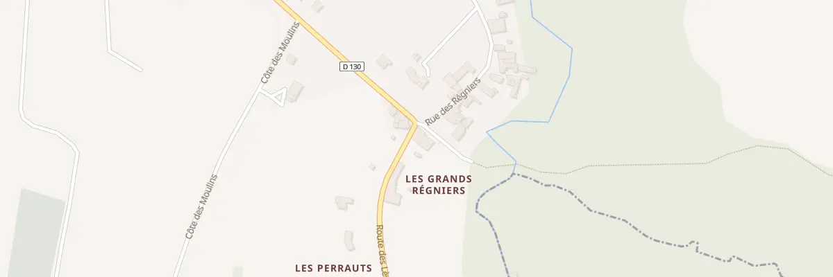 Plan du 21 Les Grands Regniers à Eynesse