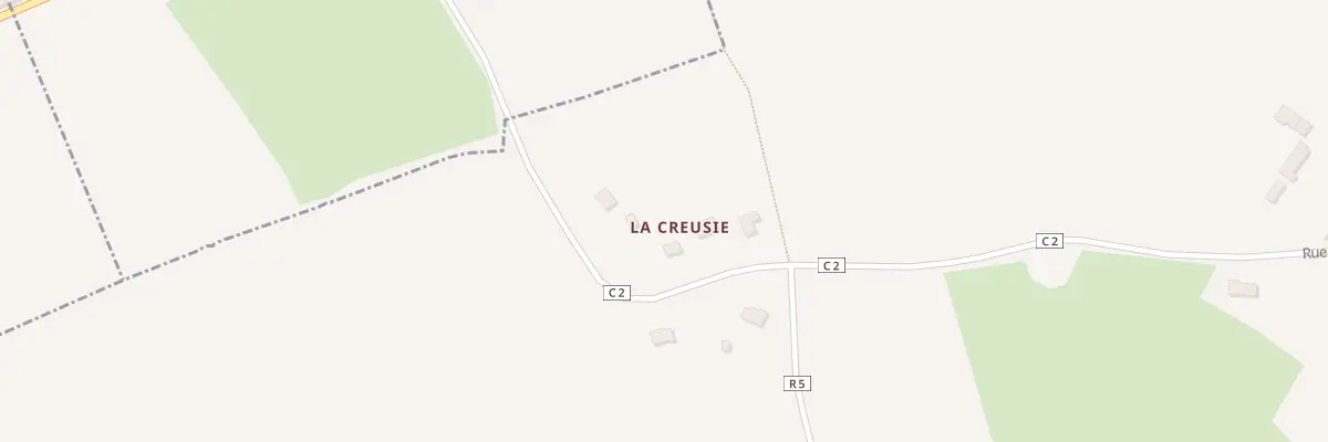 Plan du 5 La Creusie à Villeneuve-en-Perseigne