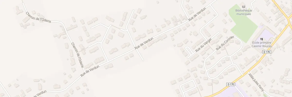 Plan du 29 Rue de Verdun à Sainte-Jamme-sur-Sarthe