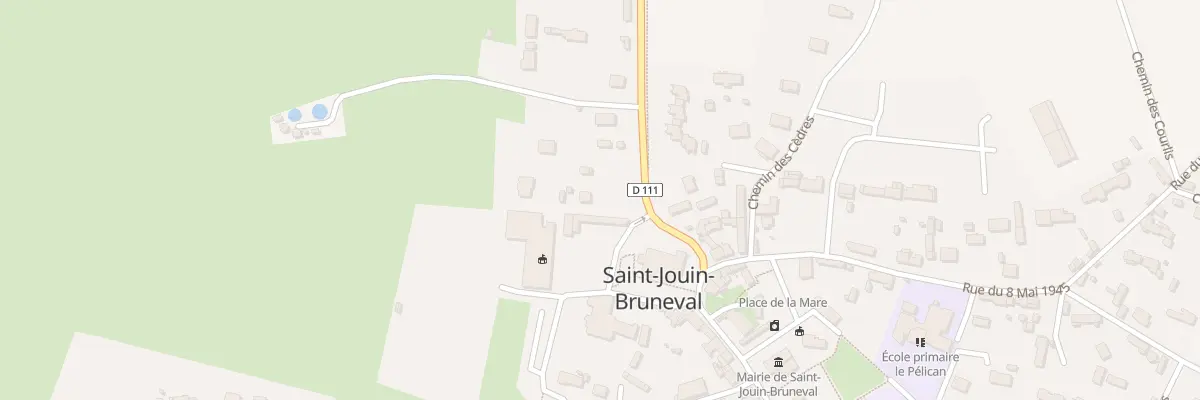 Plan du 5437 Sourdeval à Saint-Jouin-Bruneval