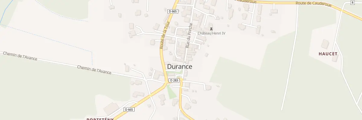 Plan du 210 Rue du Porche à Durance