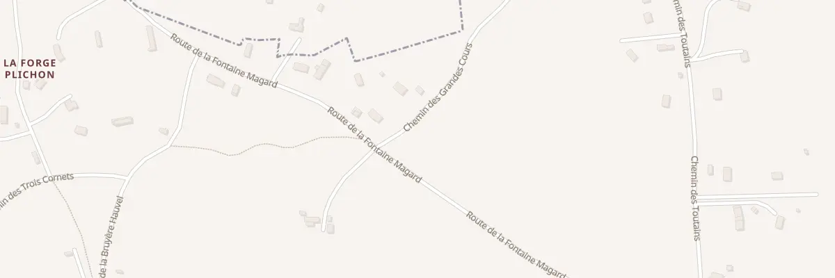 Plan du 682 Chem des Grandes Cours au Torquesne