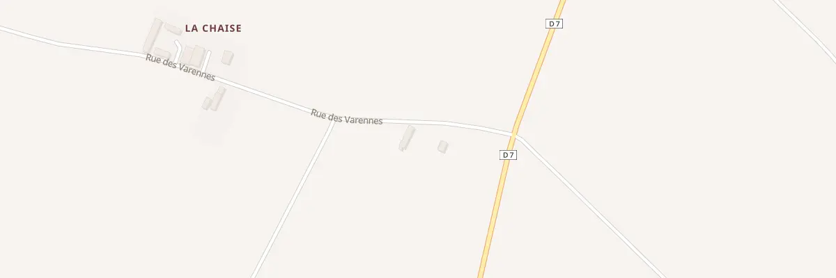 Plan du 3 Rue des Varennes à Amberre