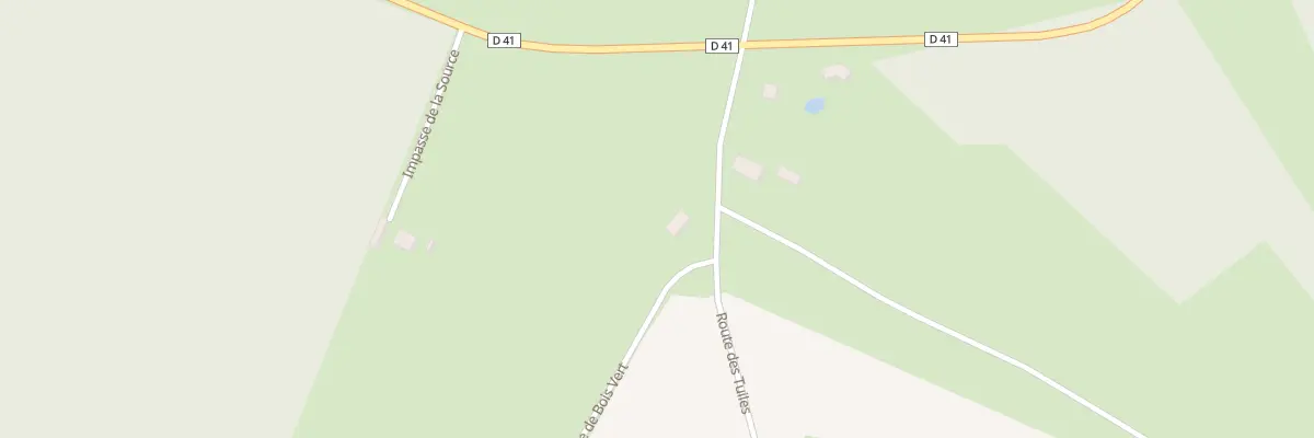 Plan du 1070 Bois Vert à Servanches