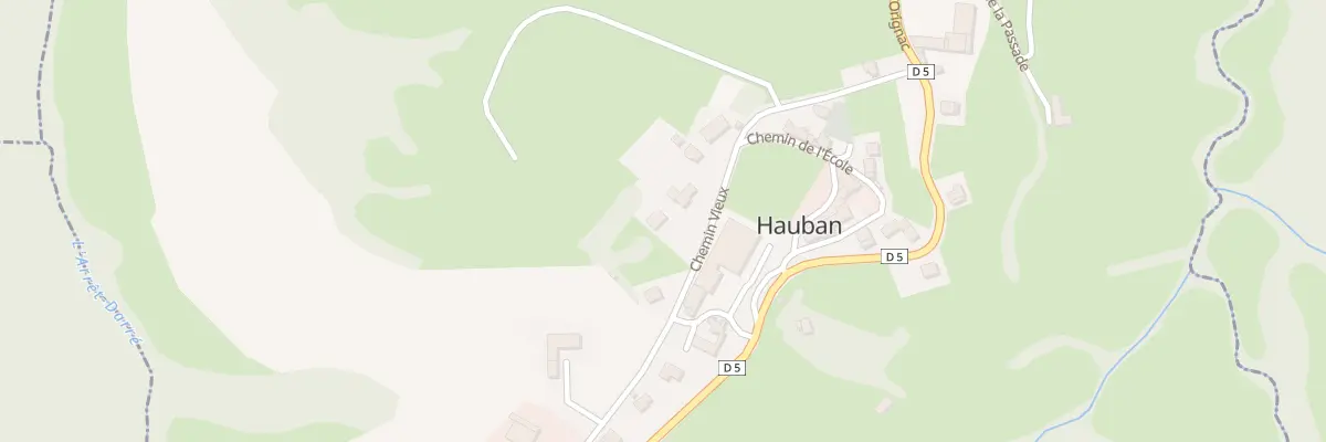 Plan du 11 Che Vieux à Hauban