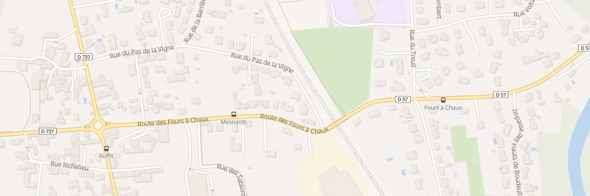 Plan du 47 Rue du Pas de la Vigne à Gond-Pontouvre