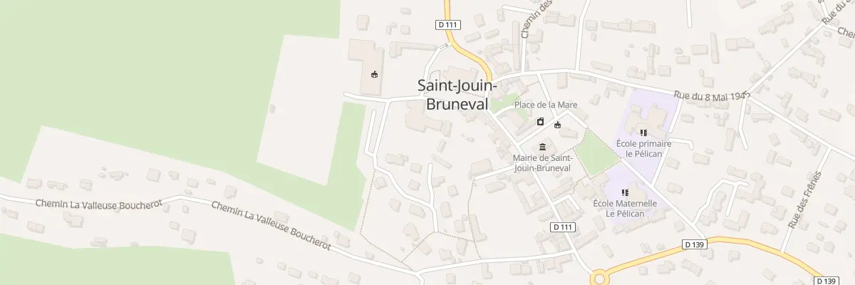 Plan du 5 Rue du Gymnase à Saint-Jouin-Bruneval