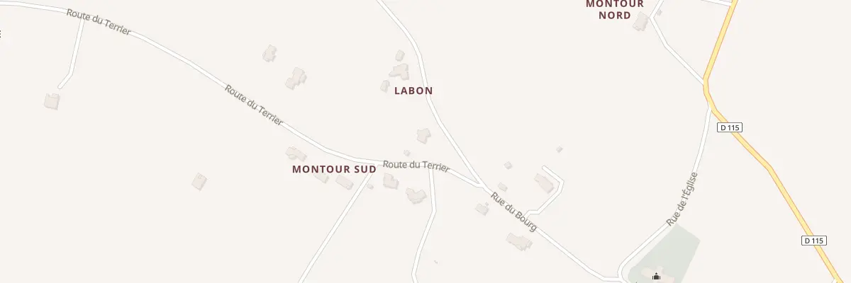 Plan du 115 Rte du Pruet à Mauvezin-sur-Gupie