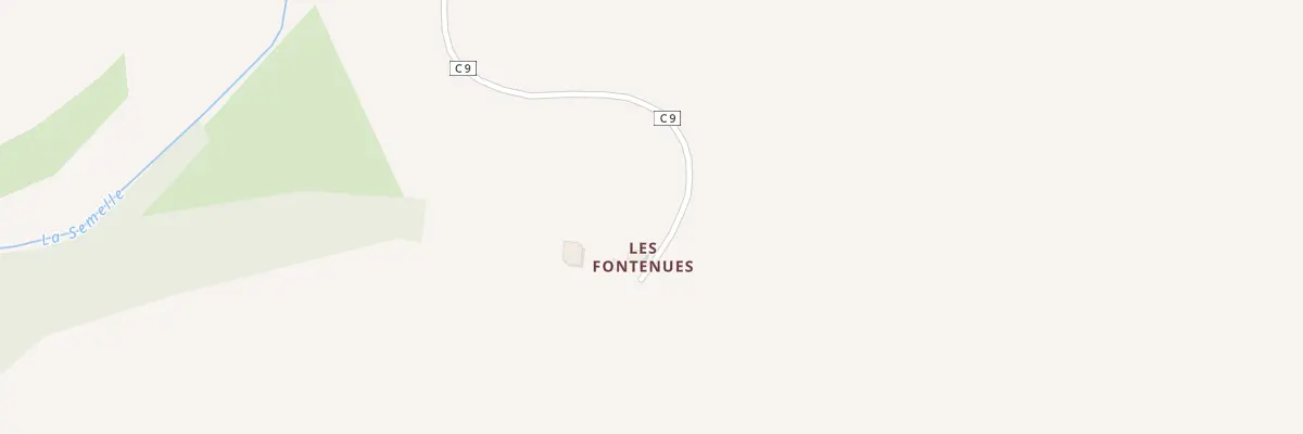 Plan du 1 Les Fontenues à Ancinnes
