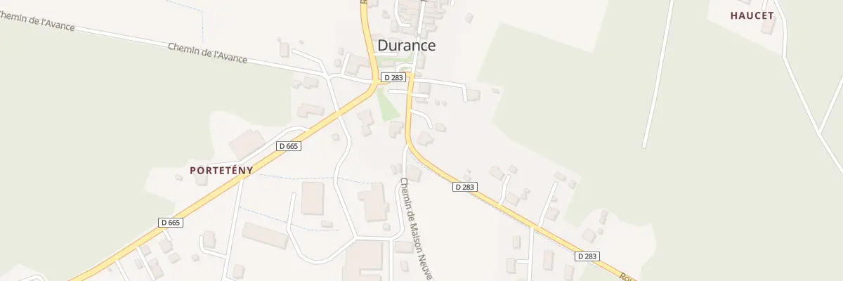 Plan du 28 Le Bourg à Durance