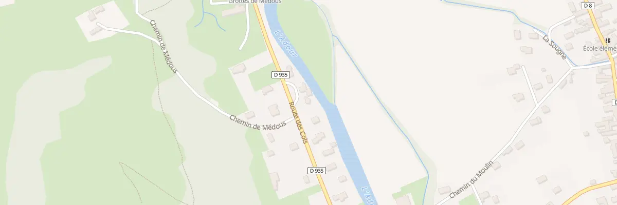 Plan du 21 Rte des Cols à Asté