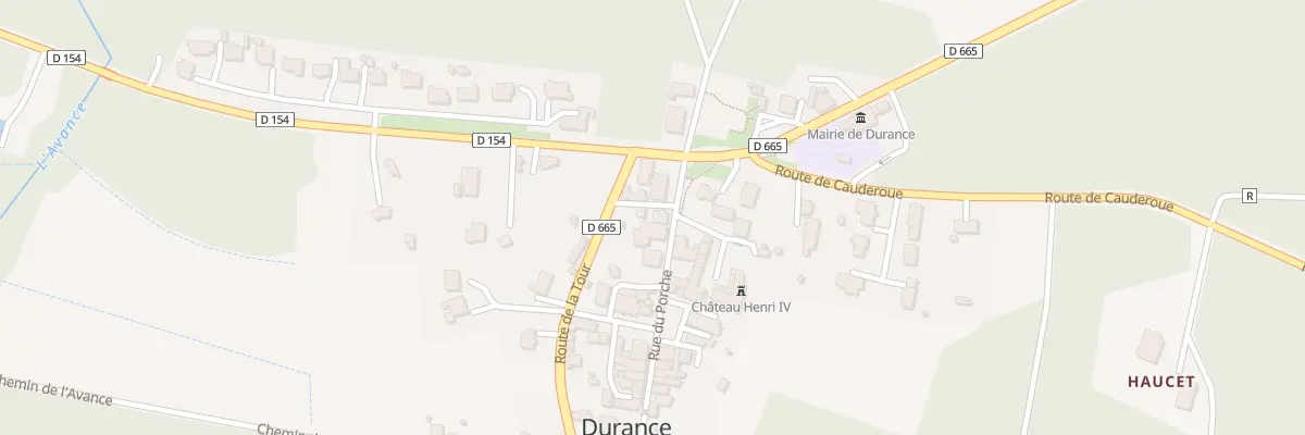 Plan du 9 Rue de Traverse à Durance