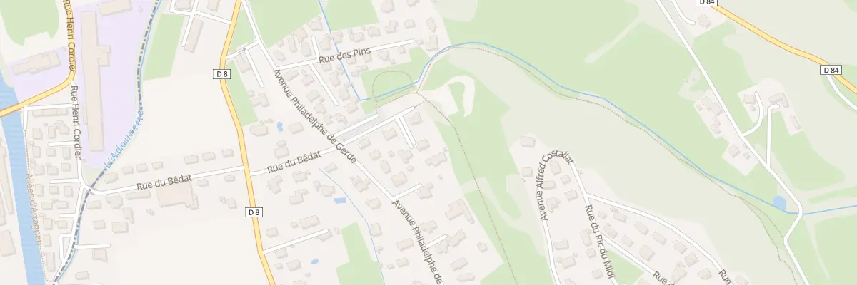 Plan du 3 Rue Pe de Castet à Gerde