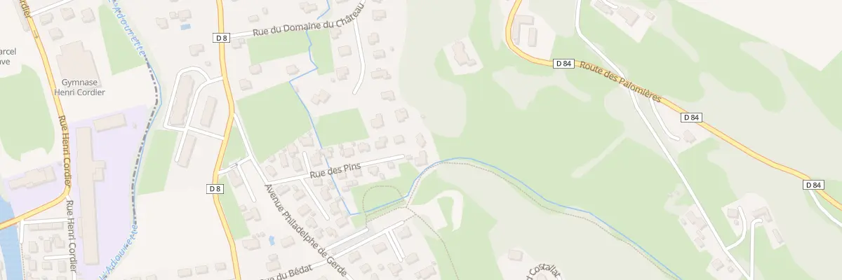 Plan du 21 Rue des Pins à Gerde