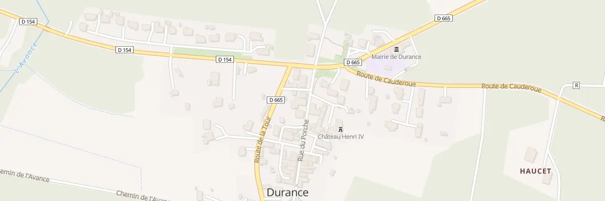 Plan du 62 Rue du Porche à Durance