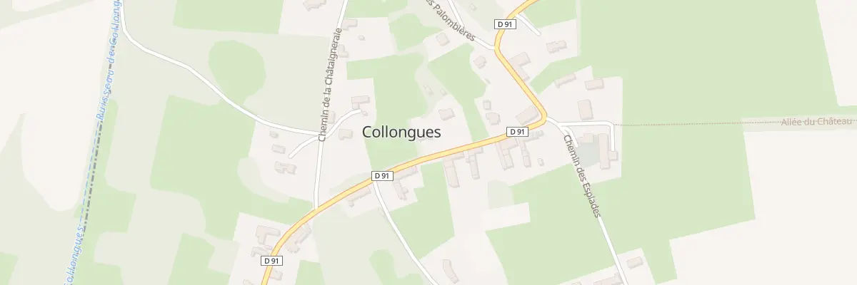 Plan du 25 Rue des Cultivateurs à Collongues