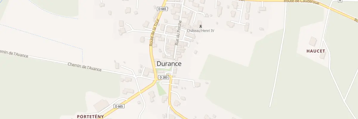 Plan du 24 Le Bourg à Durance