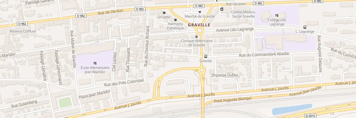 Plan du 18 Rue René Gandon au Havre
