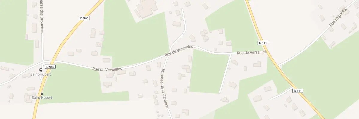 Plan du 358 Rue de Versailles à Heuqueville