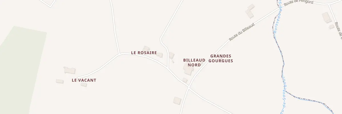 Plan du 76 Che du Bois de la Fond à Saint-Géraud