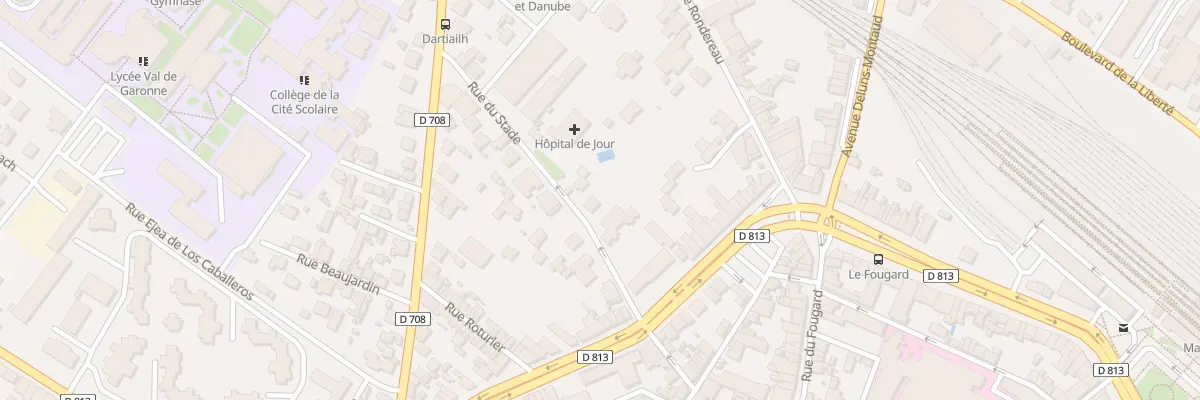 Plan du 4 Rue du Stade à Marmande