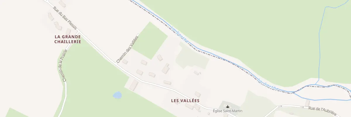 Plan du 20 Rue du Bas Plessis à Chenay