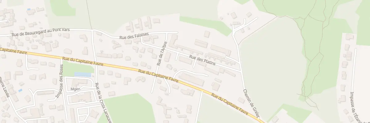 Plan du 6 Rue des Platins à Angoulême