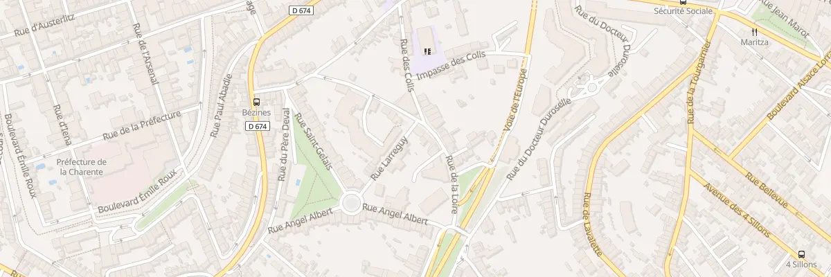 Plan du 41 Rue de la Loire à Angoulême