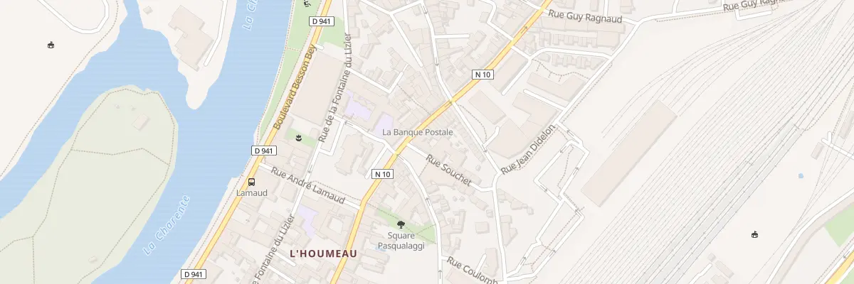 Plan du 117 Rue de Paris à Angoulême