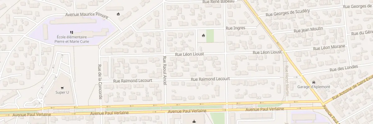 Plan du 34 Rue Léon Lioust au Havre