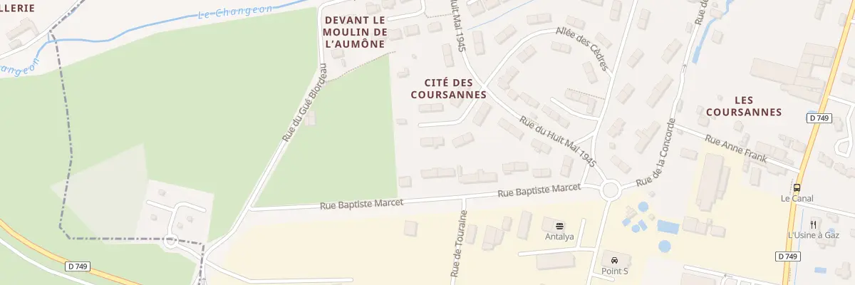 Plan du 23 All des Cédres à Bourgueil