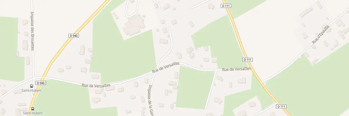 Plan du 365 Rue de Versailles à Heuqueville