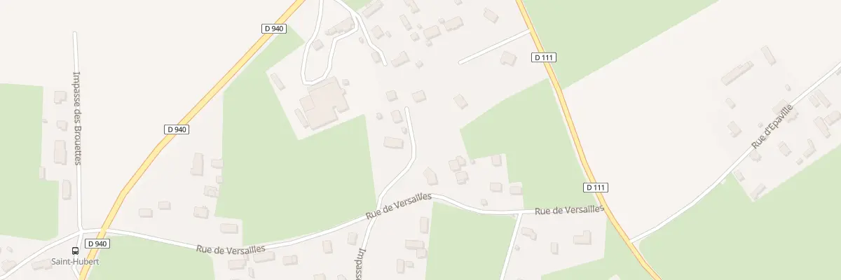 Plan du 325 Rue de Versailles à Heuqueville