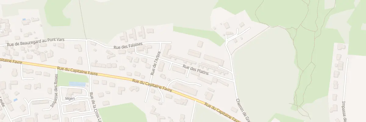 Plan du 5 Rue des Platins à Angoulême