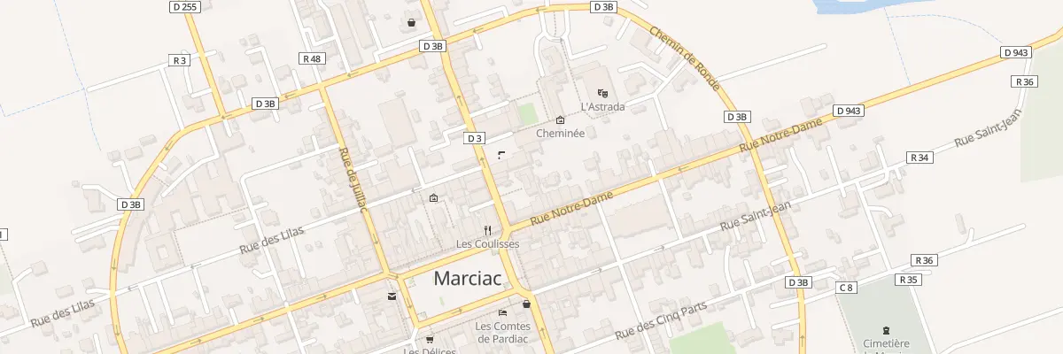Plan du 2 Pl du Chevalier d’Antras à Marciac