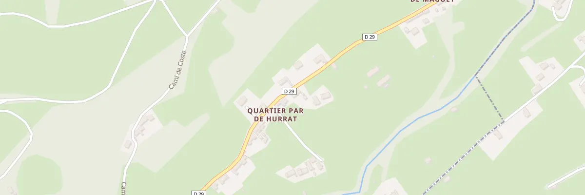 Plan du 61 Qua Par de Hurrat à Beaudéan