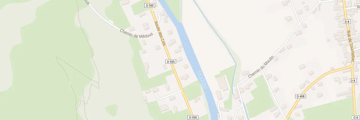 Plan du 29 Rte des Cols à Asté