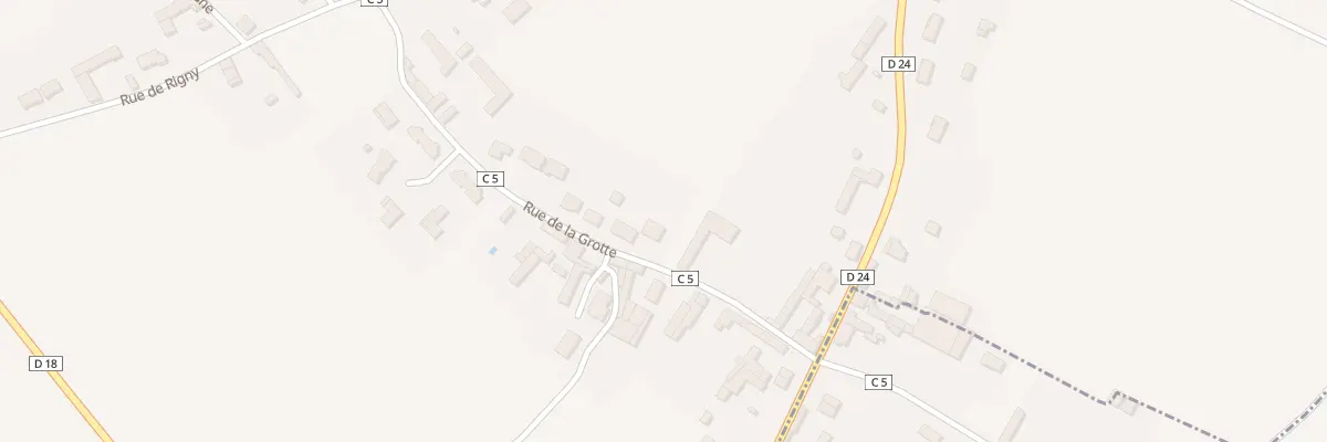 Plan du 3B Rue de la Grotte à Amberre
