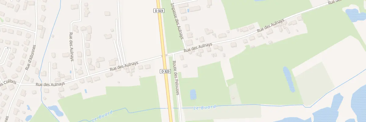 Plan du 42 Rue des Aulnays à Spay