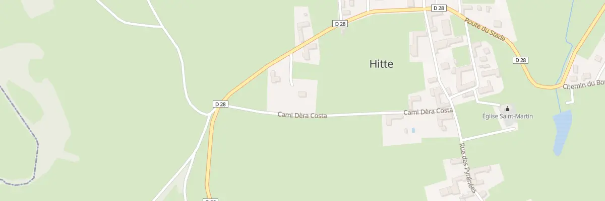 Plan du 5038 Le Village à Hitte