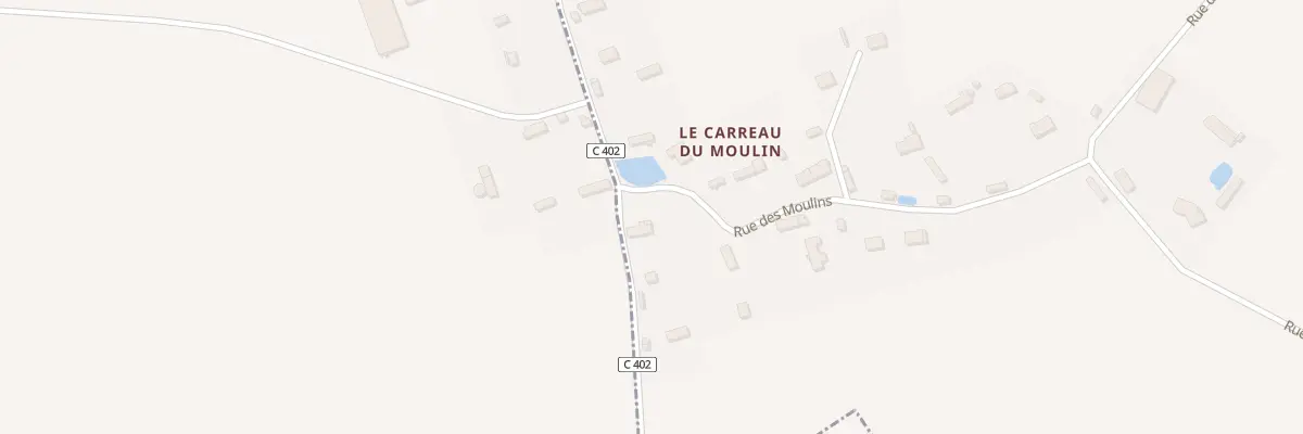 Plan du 30 Rue du Carreau du Moulin à Mannevillette